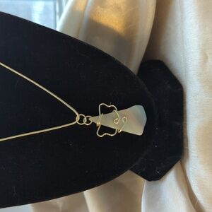 😇 Artisan made 925 sterling angle blue December birthstone necklace